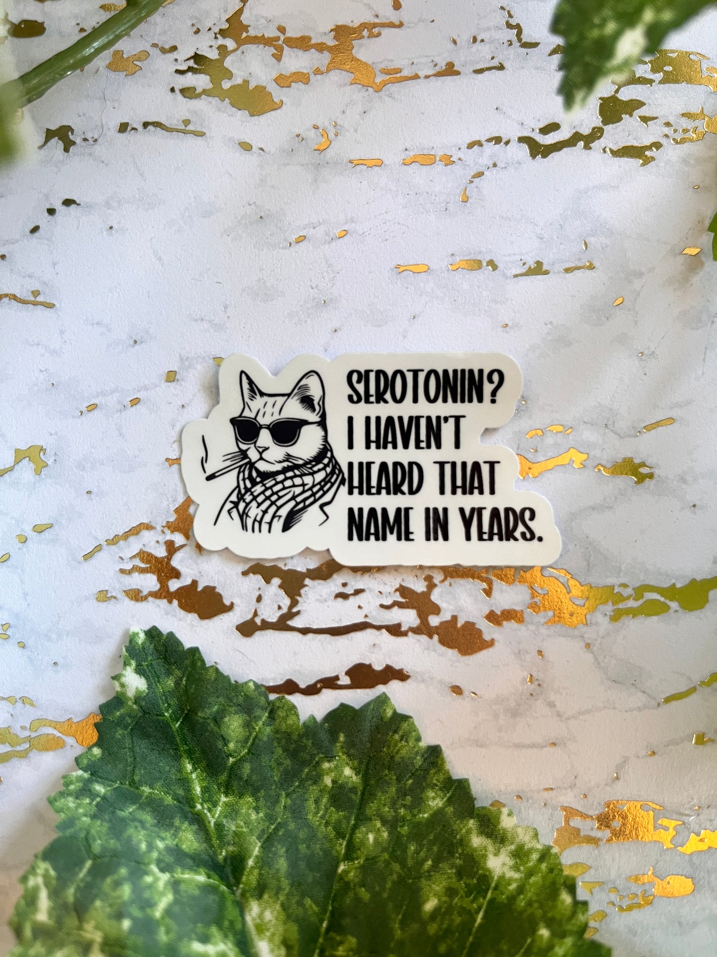 Serotonin Sticker