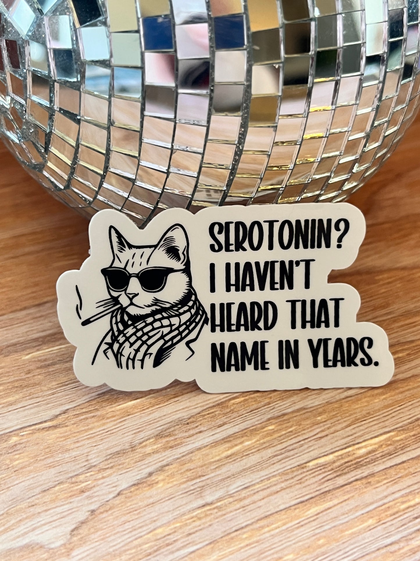 Serotonin Sticker