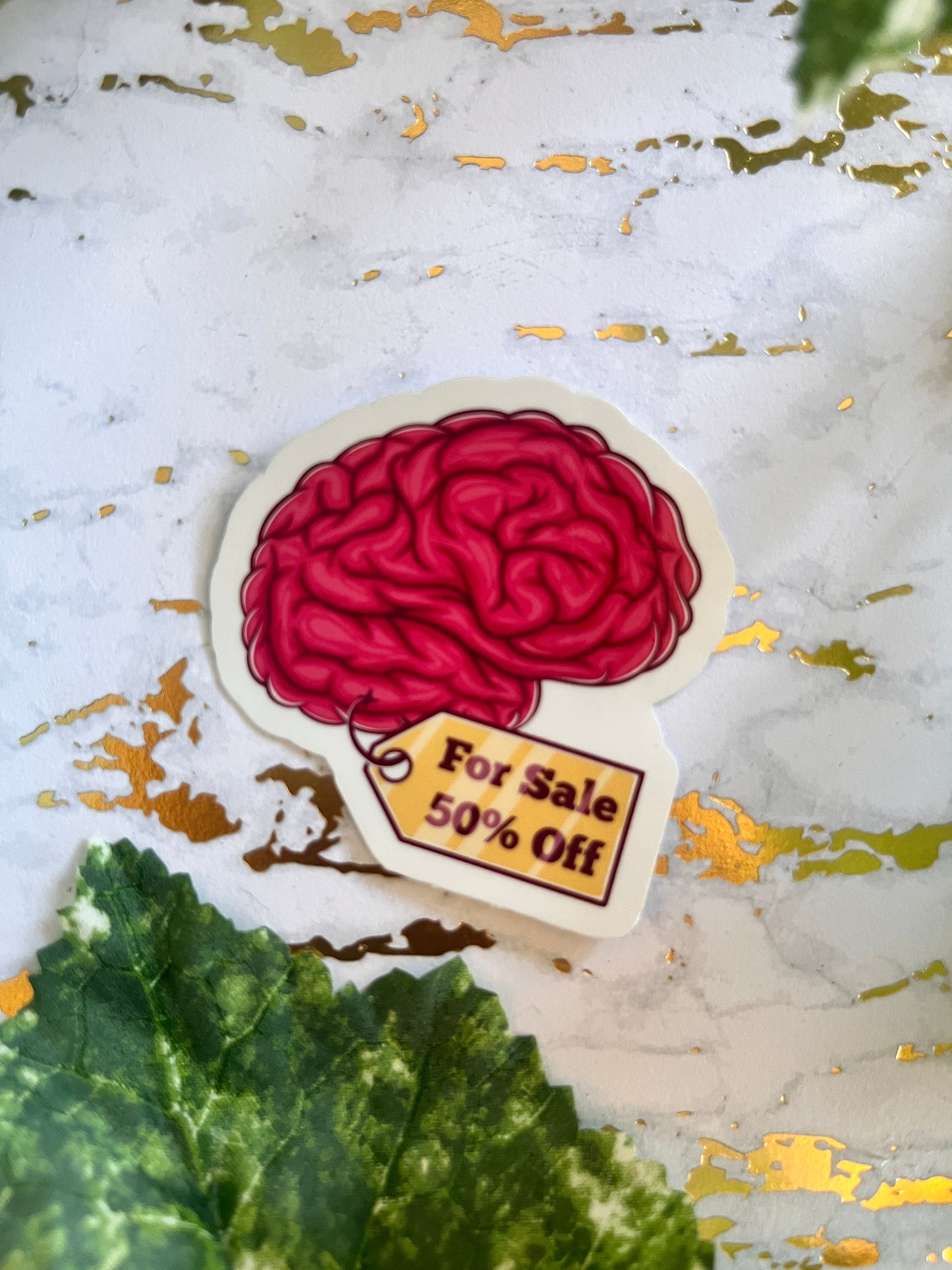 Brain for Sale Sticker